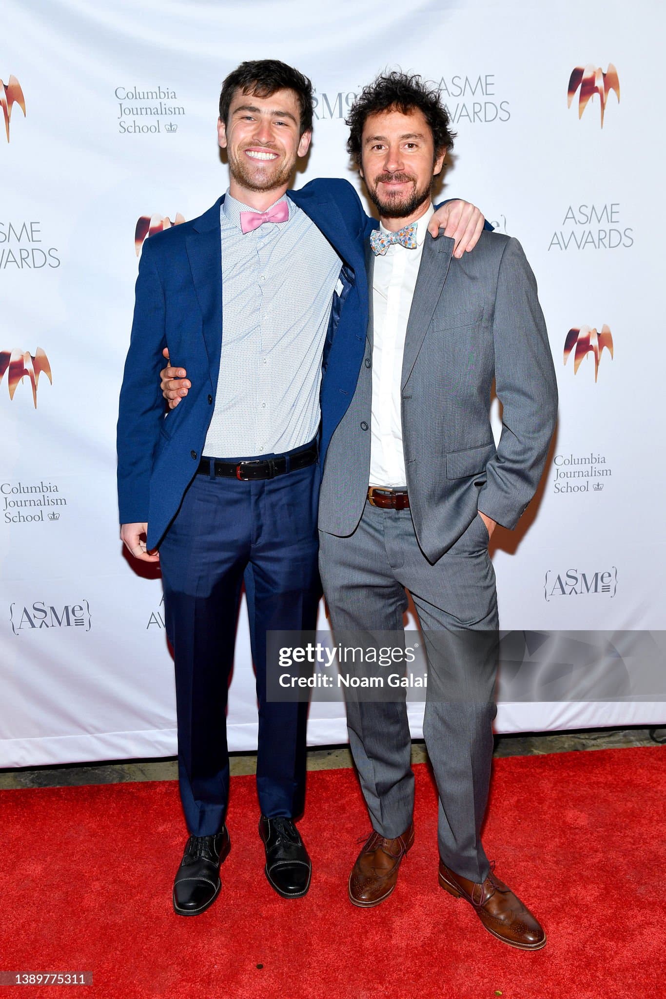 James Dinneen and Alexander Kennedy at the 57th Annual National Magazine Awards